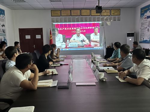 【河海水文】水發(fā)水控集團(tuán)黨委委員、紀(jì)委書記王高升到河海公司全面從嚴(yán)治黨、黨風(fēng)廉政建設(shè)專題調(diào)研 (1).jpg